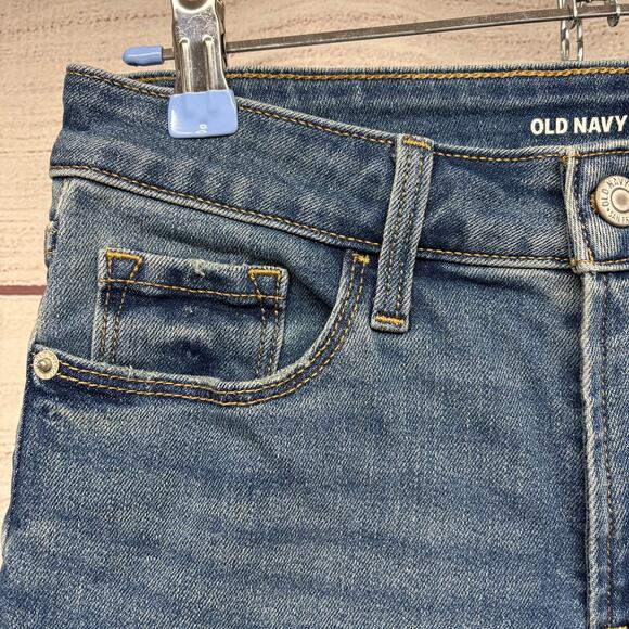 Old Navy Women's High-Rise Kicker Boot-Cut Jeans Size 4 - Picture 4 of 13